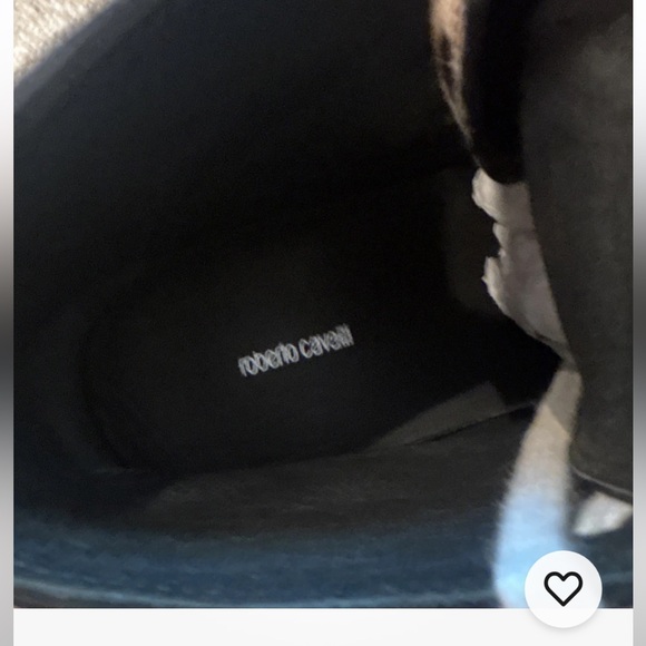 Roberto Cavalli Lightning Bolt Pony Hair High-Top Sneakers Size 41 EUC Run Small - Picture 9 of 12